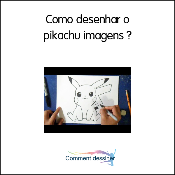 Como desenhar o pikachu imagens